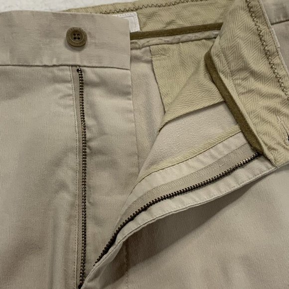 Perry Ellis Cottons Men's Chino Flat Front Pants 36x34* Beige - Picture 6 of 11